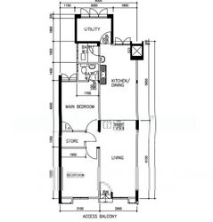 Blk 129 Yio Chu Kang Ville (Ang Mo Kio), HDB 3 Rooms #575504281